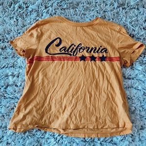 Yellow Cali tee